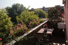 Appartamento con zona giorno in comune.